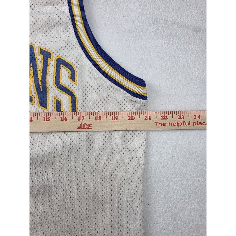 Vintage Russell Athletic Falcons #20 Basketball Jersey Made In USA White Size 44 - Picture 6 of 7